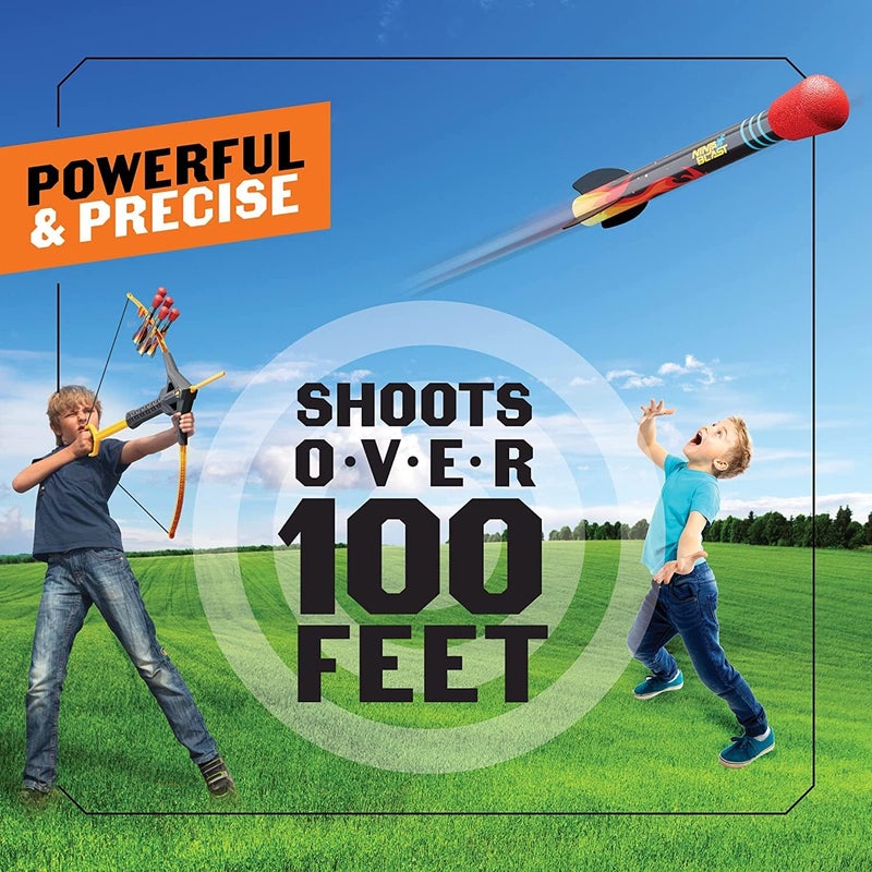 Ninja Blast Kids Bow and Arrow Archery Set - Coolest Toys for Boys Age 6, 7, 8, 9, 10, 11 & 12 Year Old Boy Gifts - Cool Boy Toys Birthday Gift - Best Outdoor Kid Sports Play Toy - Image 2
